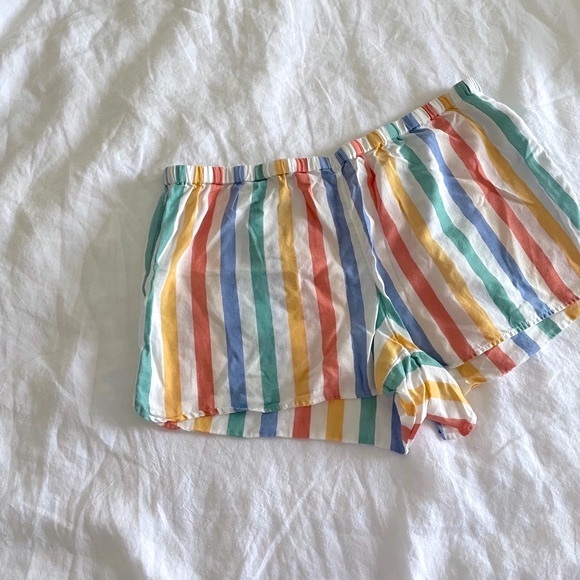 Madewell Other - RESERVED - Madewell Striped Bedtime Pajama Shorts